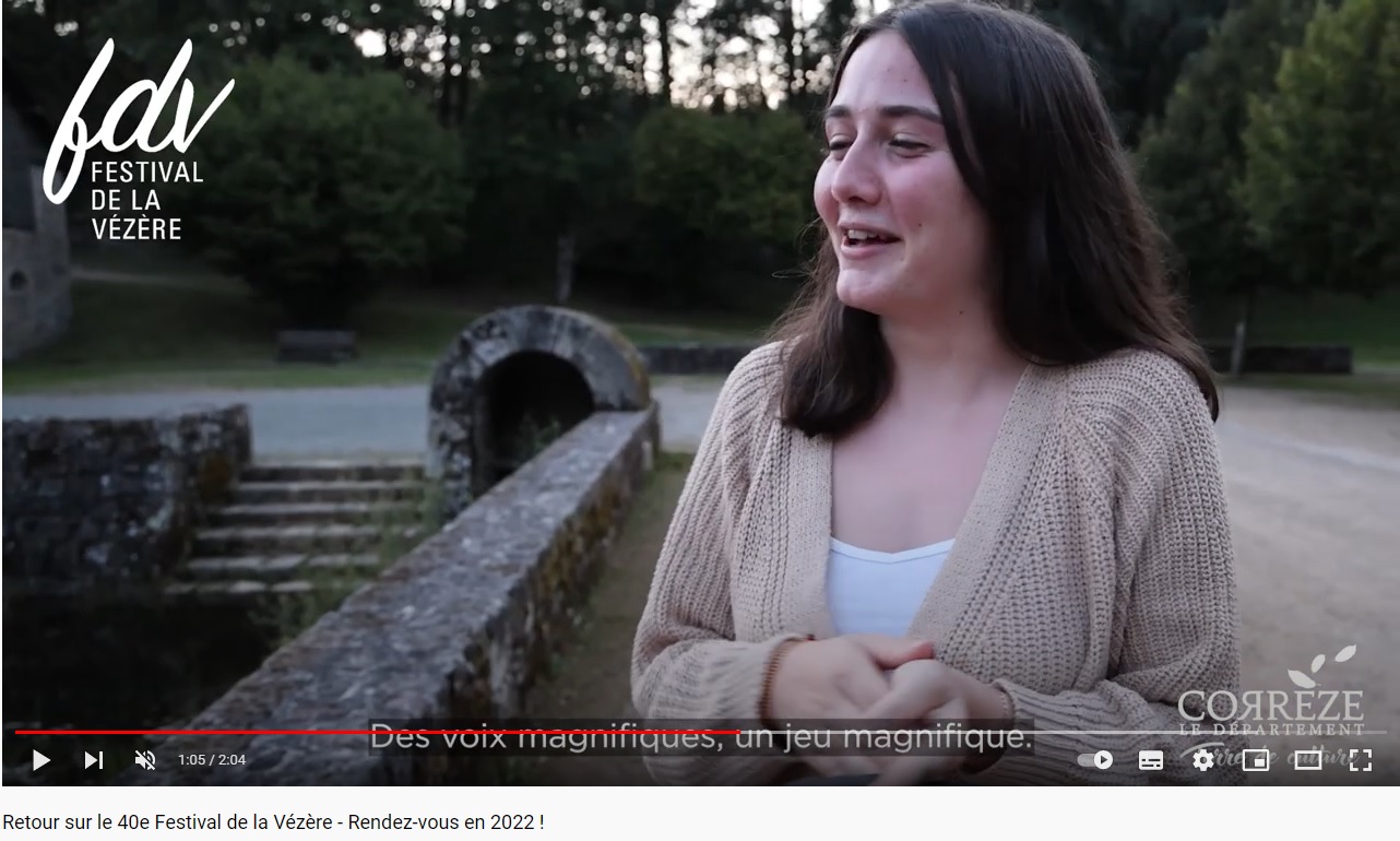 Vidéo 40e Festival de la Vézère