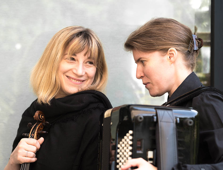 Elodie Soulard et Amanda Favier